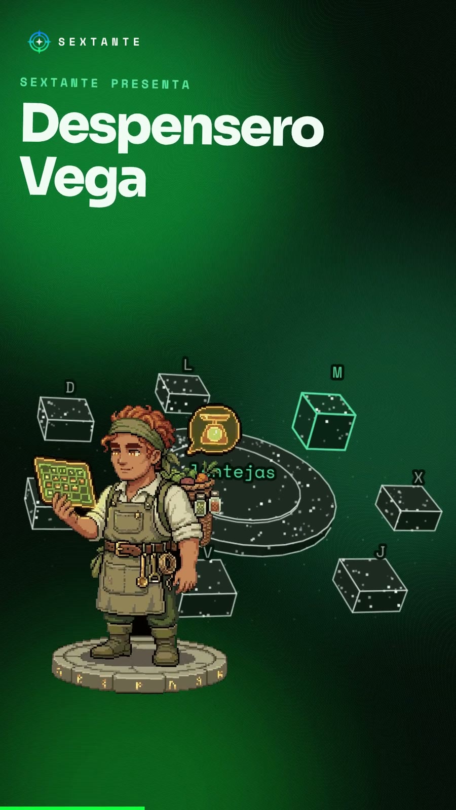 La herramienta en marcha de Despensero Vega