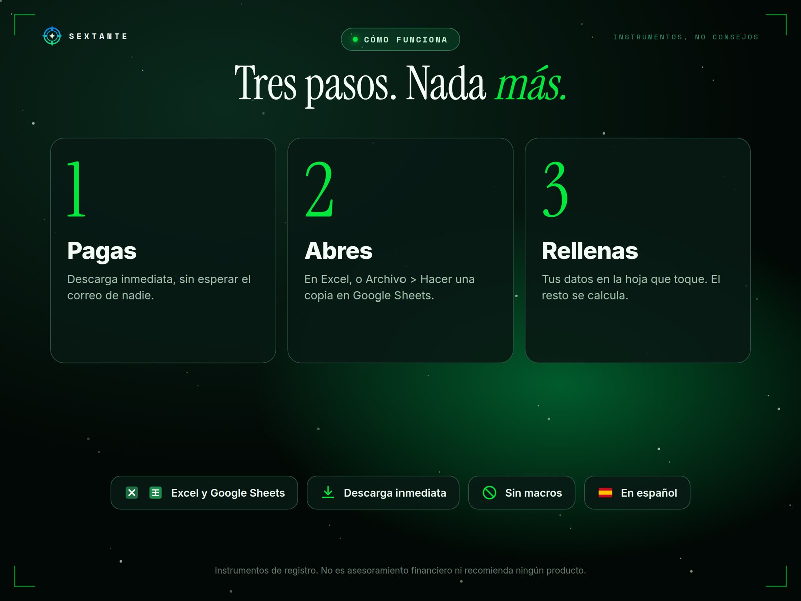 Cómo se usa de Pack Inversión