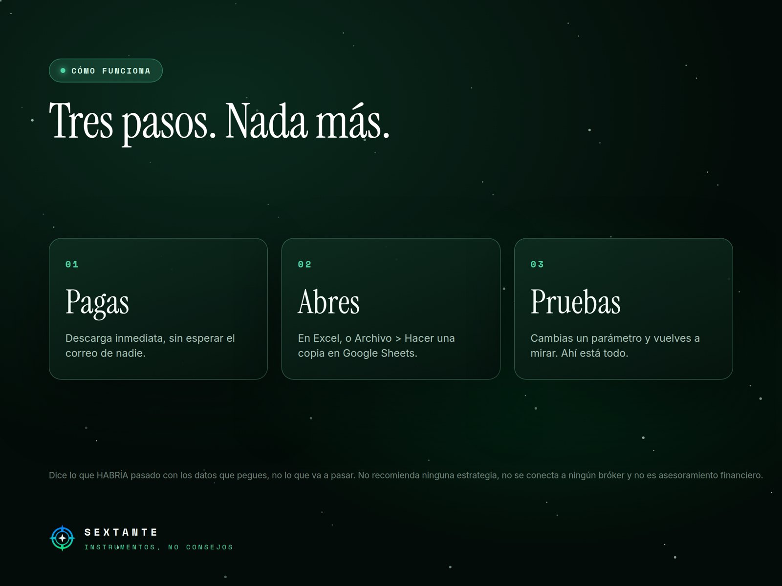 Cómo se usa de Simulador de Estrategias