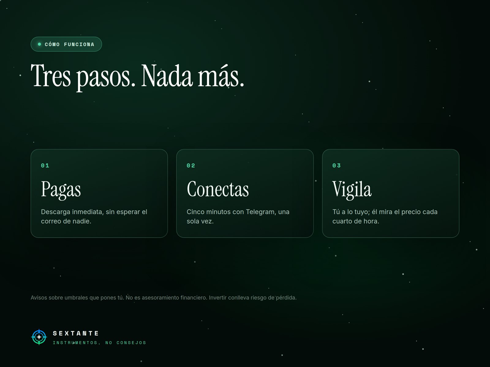 Cómo se usa de Vigía Polaris